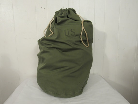 Vintage bag, vintage knapsack, U.S. military bag,… - image 1