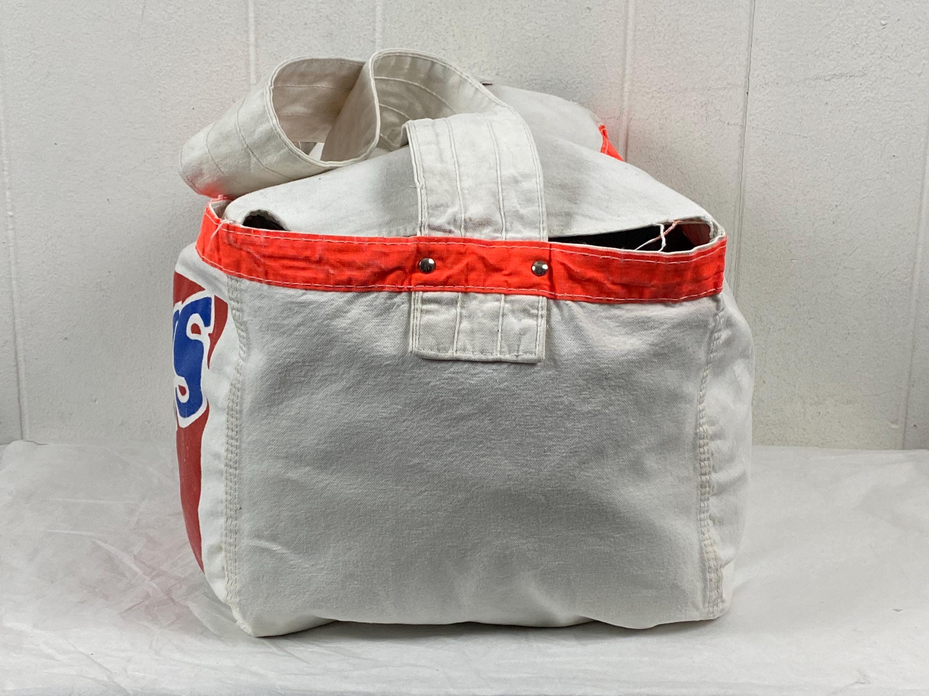 Vintage Newspaper Bag, Newsboy Bag, Detroit News Bag, Shoulder Bag