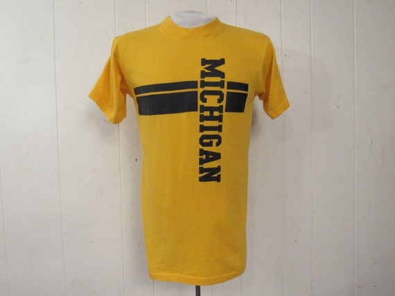 Vintage t shirt, Michigan t shirt, 1970s t shirt,… - image 1