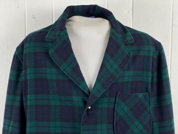 Vintage jacket, size large, Pendleton jacket, pla… - image 3