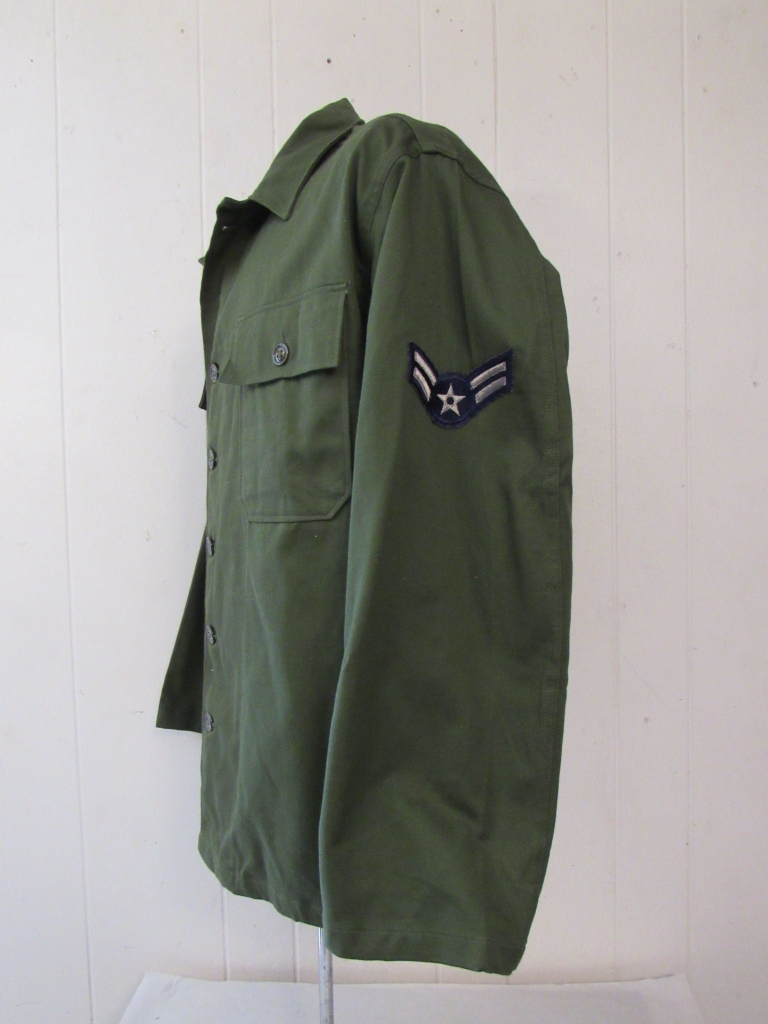 Vintage shirt Air Force shirt military shirt 1960s shirt Etsy