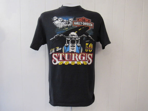 Vintage T Shirt, Biker T Shirt, Motorcycle T Shirt, Harley T Shirt