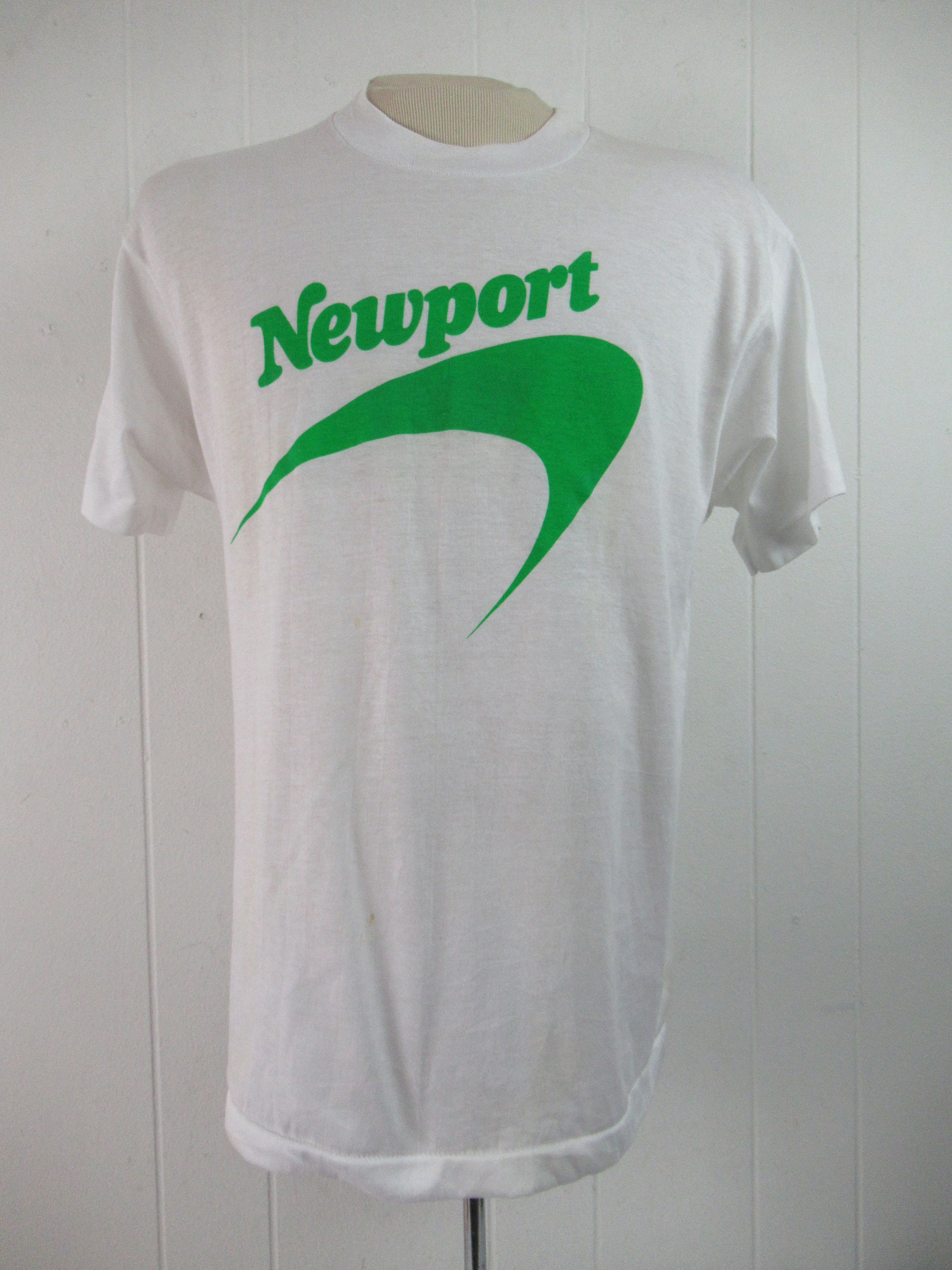 Vintage T Shirt, 1980s T Shirt, Newport T Shirt, Cigarette T Vintage T Shirt, 1980s T Shirt, Newport T Shirt, Cigarette T