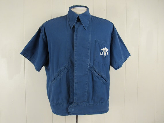 Vintage shirt, 1930s shirt, U.S. shirt, short slee