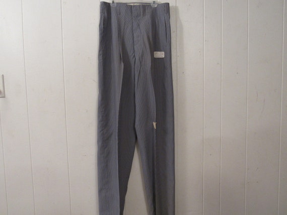 Vintage Pants, Gabardine Pants, 1940s Pants, Hollywood Waisted, Vintage  Clothing, 29.5, NOS 