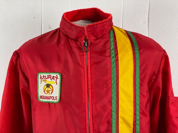 Vintage Jacket, Size Medium, 1960s Jacket, Vintage Racing Jacket