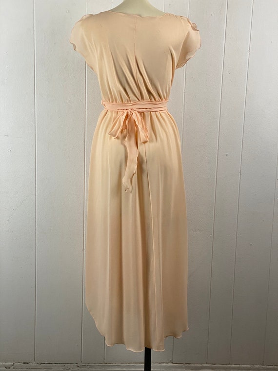Vintage lingerie set, vintage nightgown and robe,… - image 9