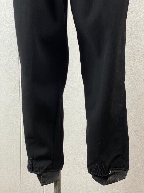 Vintage ski pants, 34 X 27, 1950s ski pants, Whit… - image 3