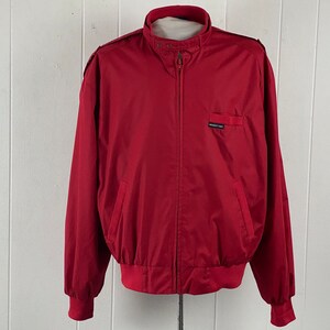 Vintage 1980s Red Members Only Windbreaker Jacket Etsy