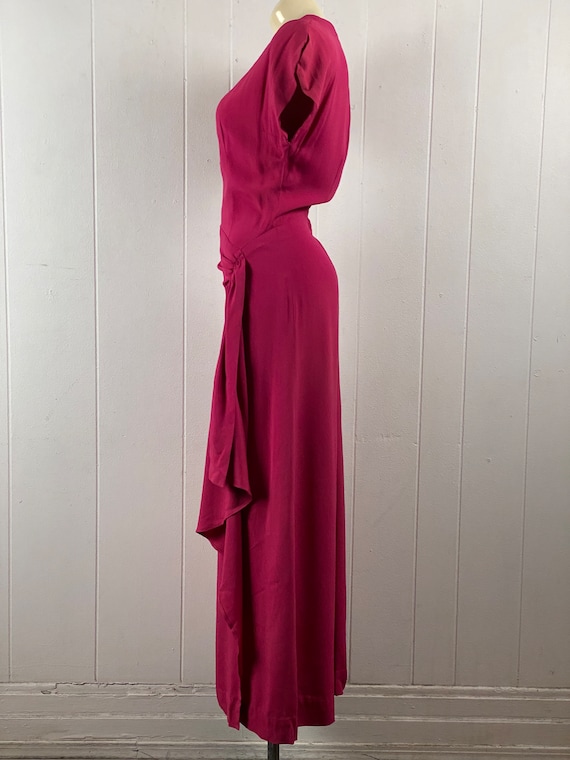 Vintage dress, size medium, 1930s dress, 1940s dr… - image 8