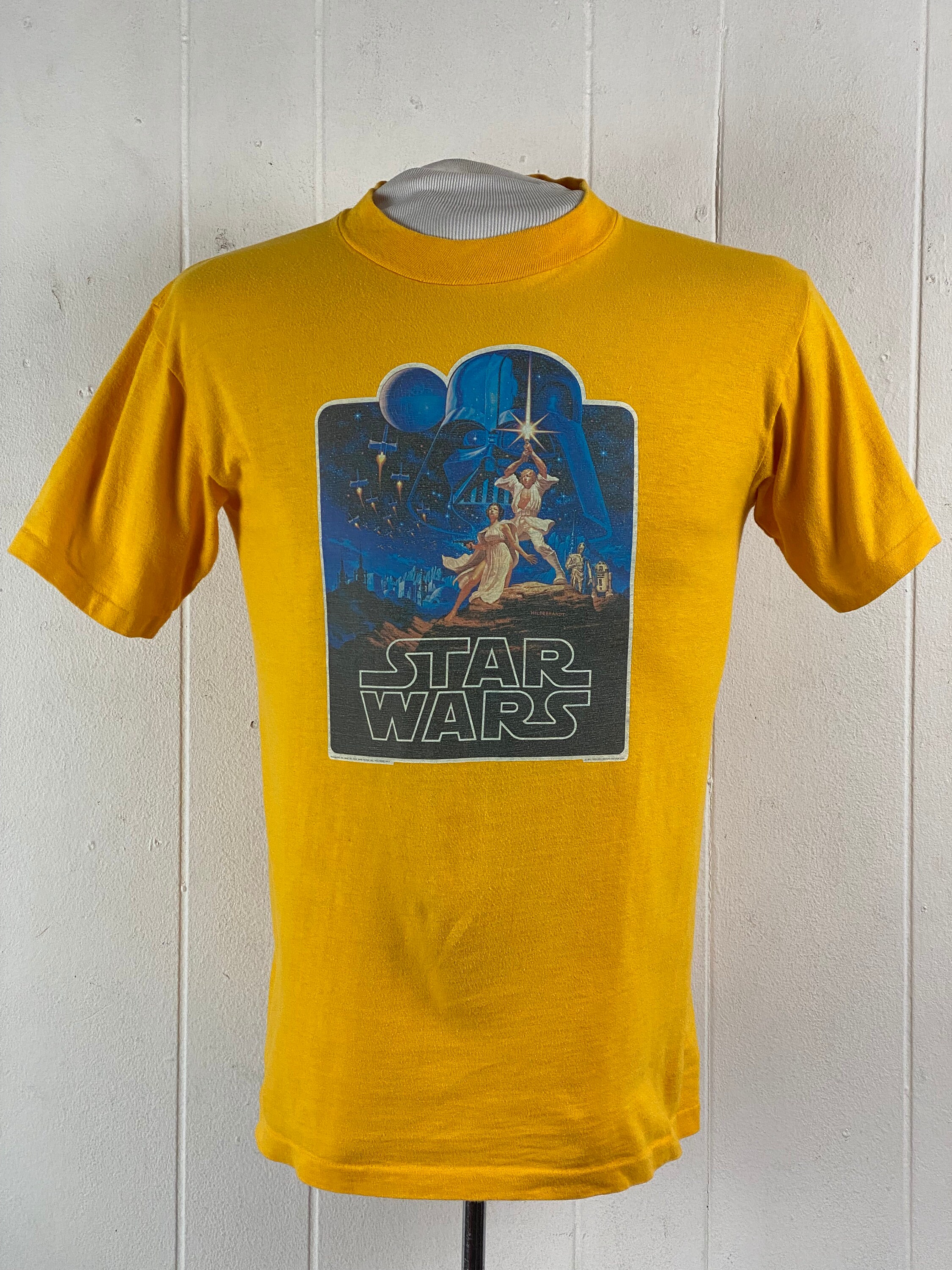魅力の Vintage 1977 Shirt, T Wars Stars T-shirt, 1970s Shirt, T トップス