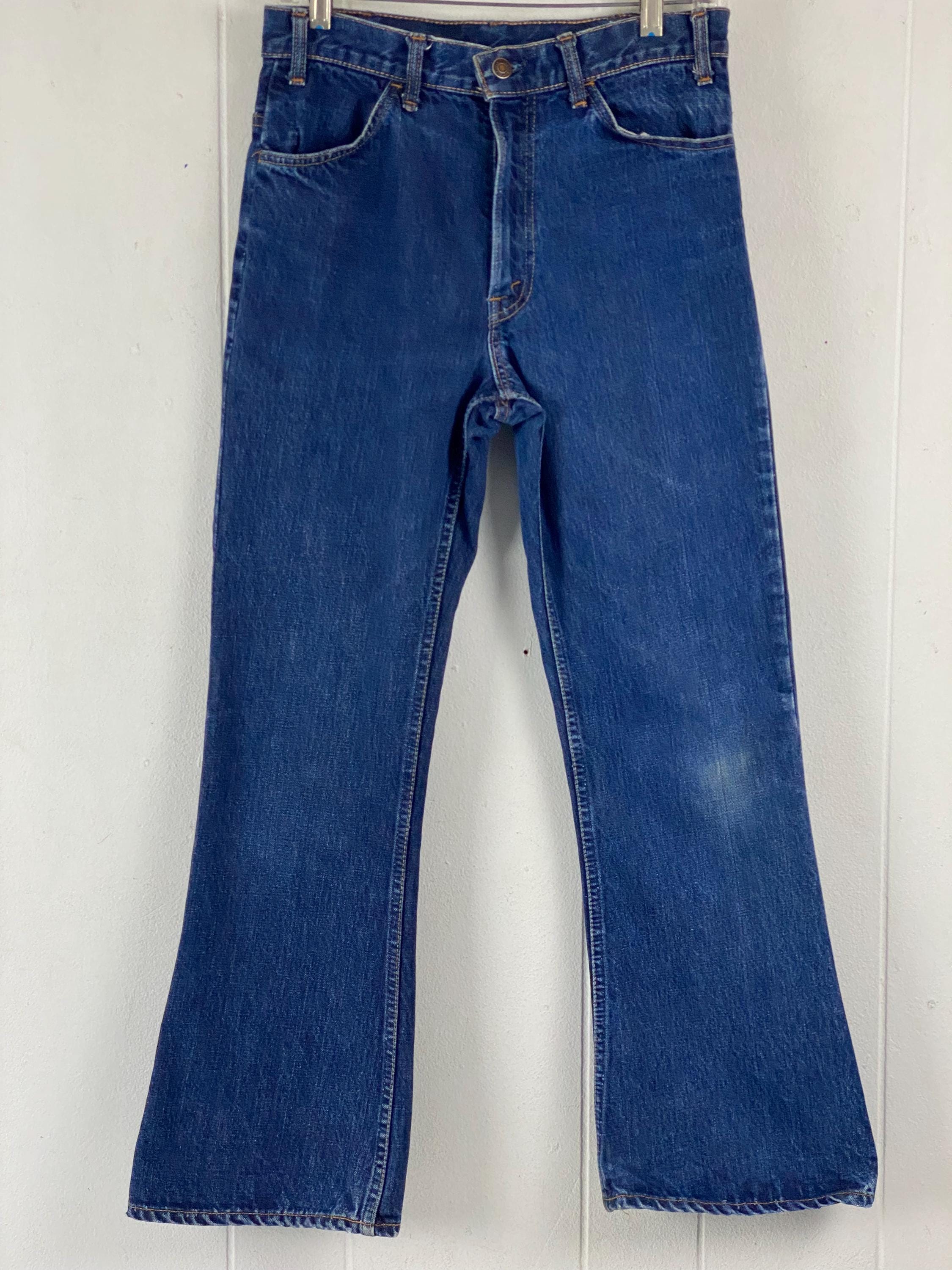 Vintage Levis, Size 29 X 29, Levis 646 Pants, 1970s Jeans, Levis