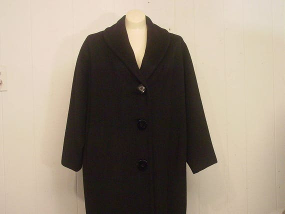Vintage coat, womens coat, Lilly Ann coat, 1950s c