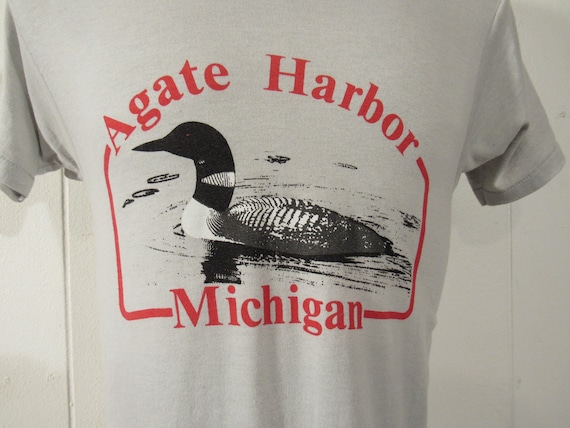 Vintage t shirt, Michigan t shirt, 1980s t shirt,… - image 2