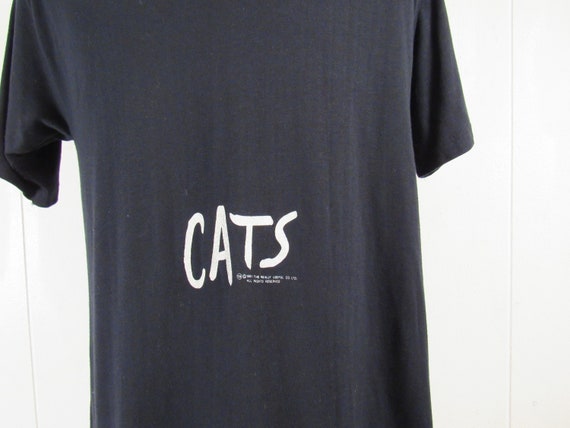 Vintage t shirt, 1980s t shirt, Cats t shirt, Broa