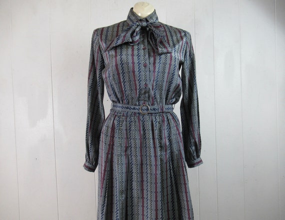 Vintage dress, 1970s dress, Lanvin dress, shirt d… - image 1