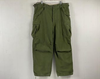 Vintage US Army M 65 Field Cargo Pants - Etsy Canada