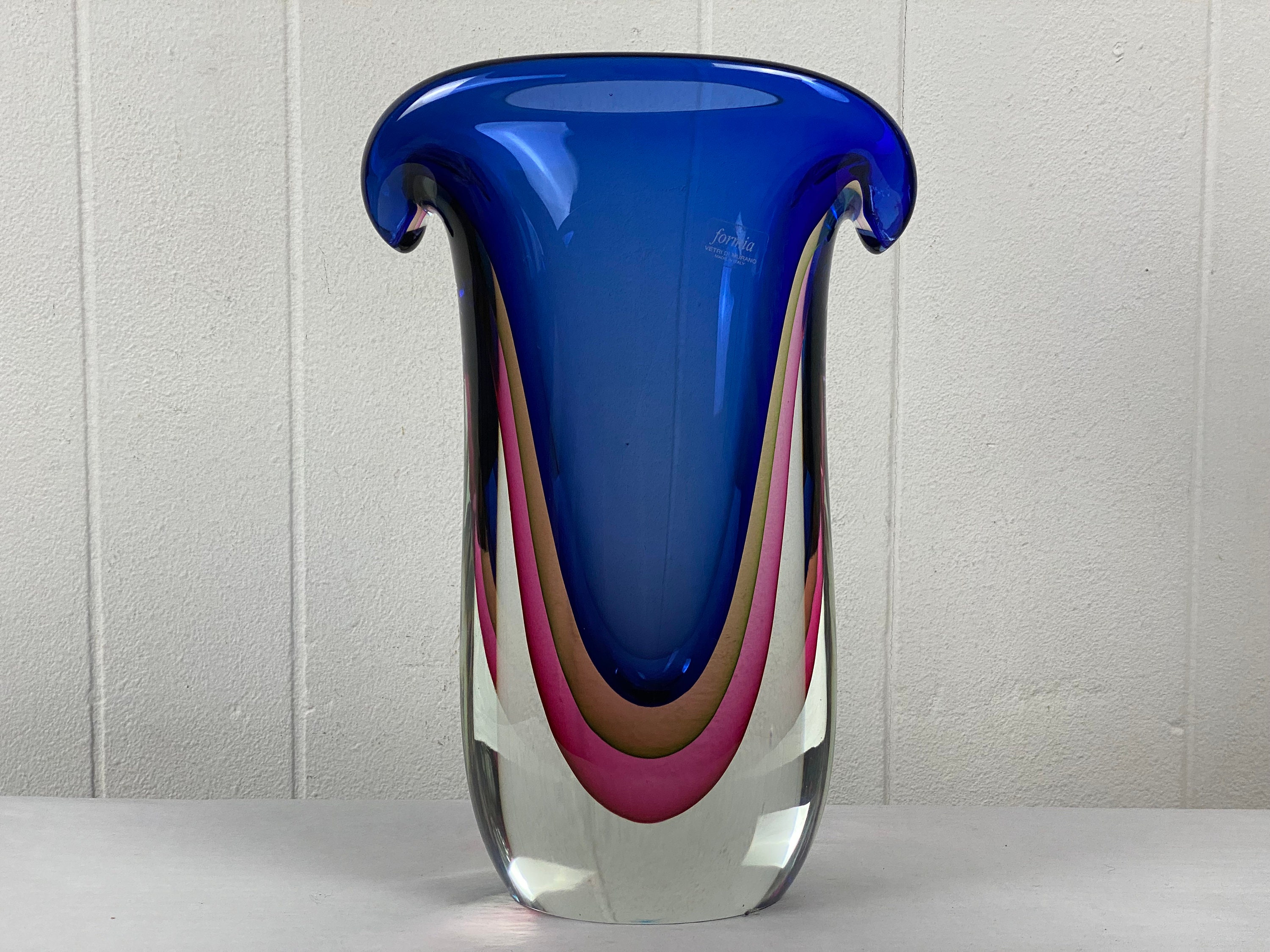 ヴェネチアガラス ムラノ イタリア vetri murano 花瓶・オブジェ