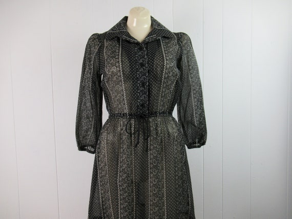 Vintage dress, prairie dress, 1970s dress, dress … - image 1