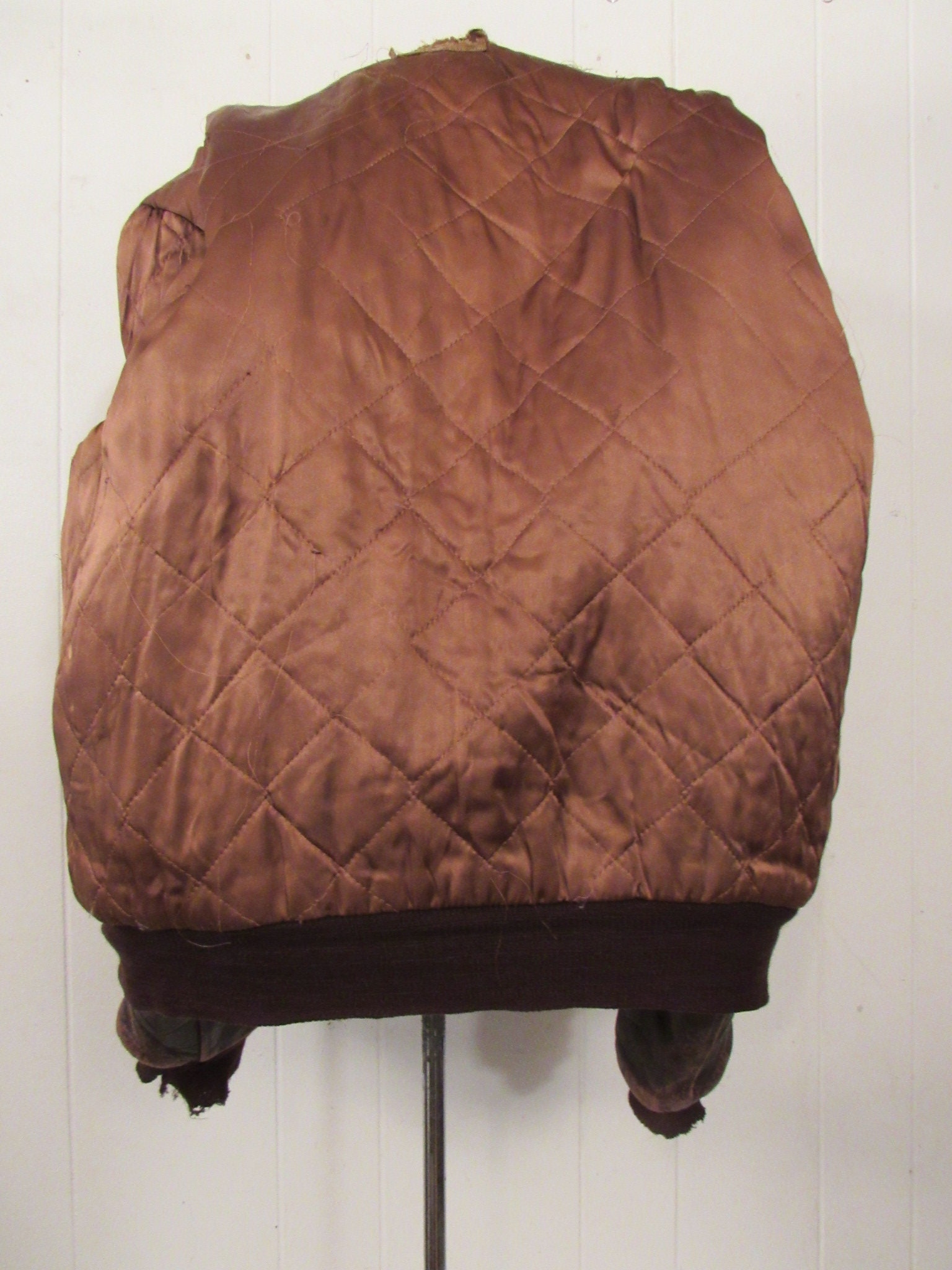 Buy Vintage Jacket, Leather Jacket, Bomber Jacket, 1950s Jacket, A 
