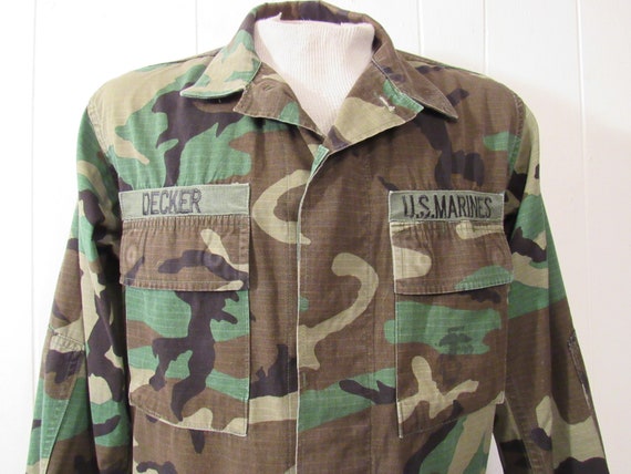 Vintage jacket, Marines jacket, camouflage jacket… - image 2
