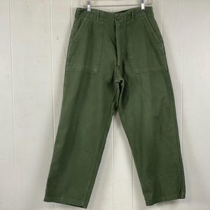 70s Army Fatigue Pants - Etsy