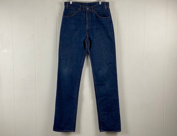 Vintage Pants, Vintage Jeans, Levis 519 Jeans, 1970s Blue Jeans 