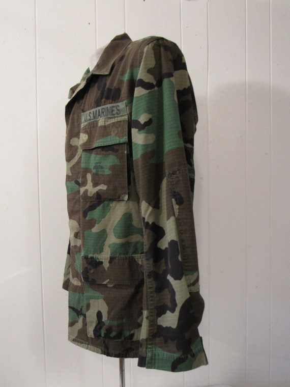 Vintage jacket, Marines jacket, camouflage jacket… - image 3