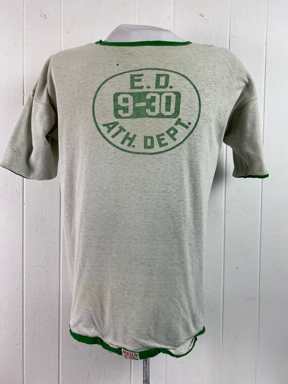 Vintage t shirt, 1950S t shirt, Reversible T-shir… - image 3