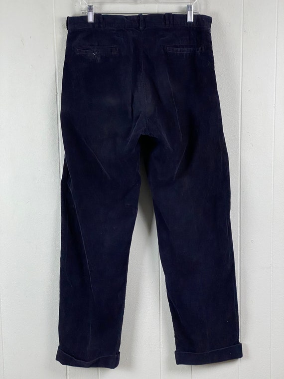 Vintage pants, 33 X 31, 1950s pants, corduroy pan… - image 5