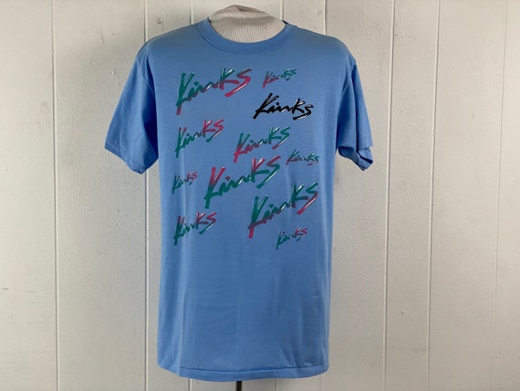 Vintage t shirt, The Kinks t shirt, 1980s t shirt… - image 1