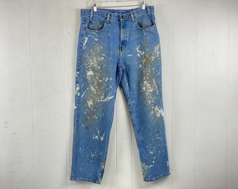 Vintage Jeans, 32 X 31, 1950s Levi's, Levi's 551 ZXX, Hidden