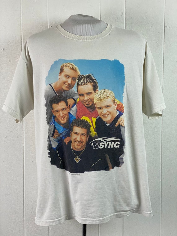 Vintage T Shirt, Concert Tour T Shirt, NSYNC T Shirt, 1990s T