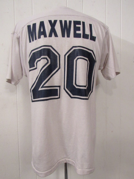 Vintage t shirt, football t shirt, #20, Maxwell t… - image 3