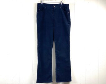 Levi's 519 Vintage 70s Talon Zip Corduroy Retro Pants - Etsy