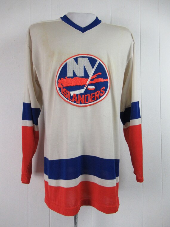 Vintage shirt, hockey shirt, 1970s hockey jersey,… - image 3