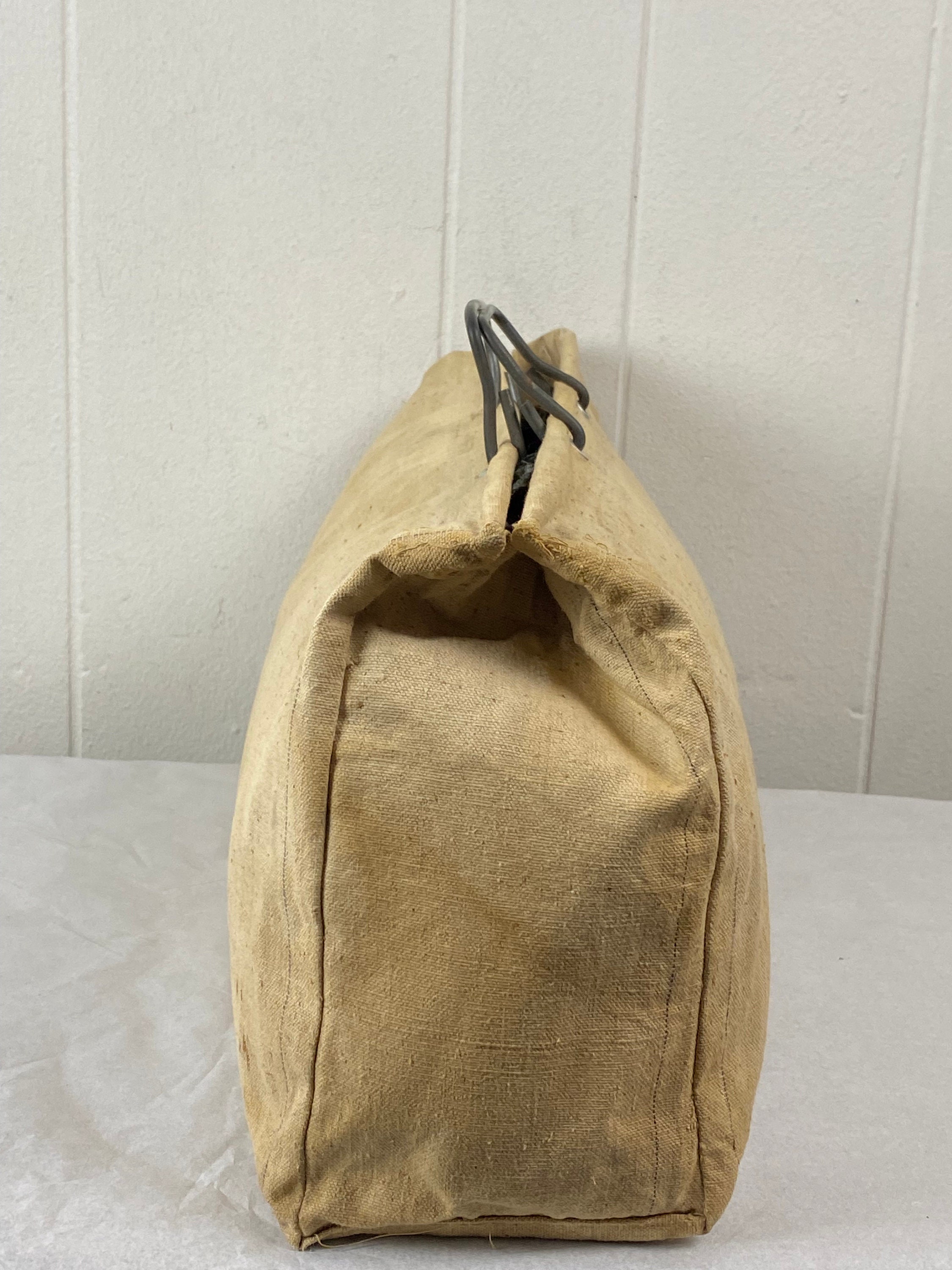 Vintage Bag Canvas Bag 1950s Bag Tool Bag Utility Bag Etsy