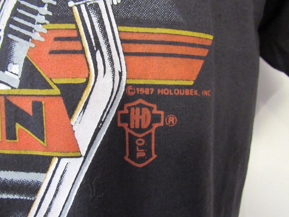 ★Harley Davidson★ Vintage V-Twin Pigment Short Sleeve T-Sh Vintage Harley Davidson Panther V-Twin T-shirt - TokoPyramid