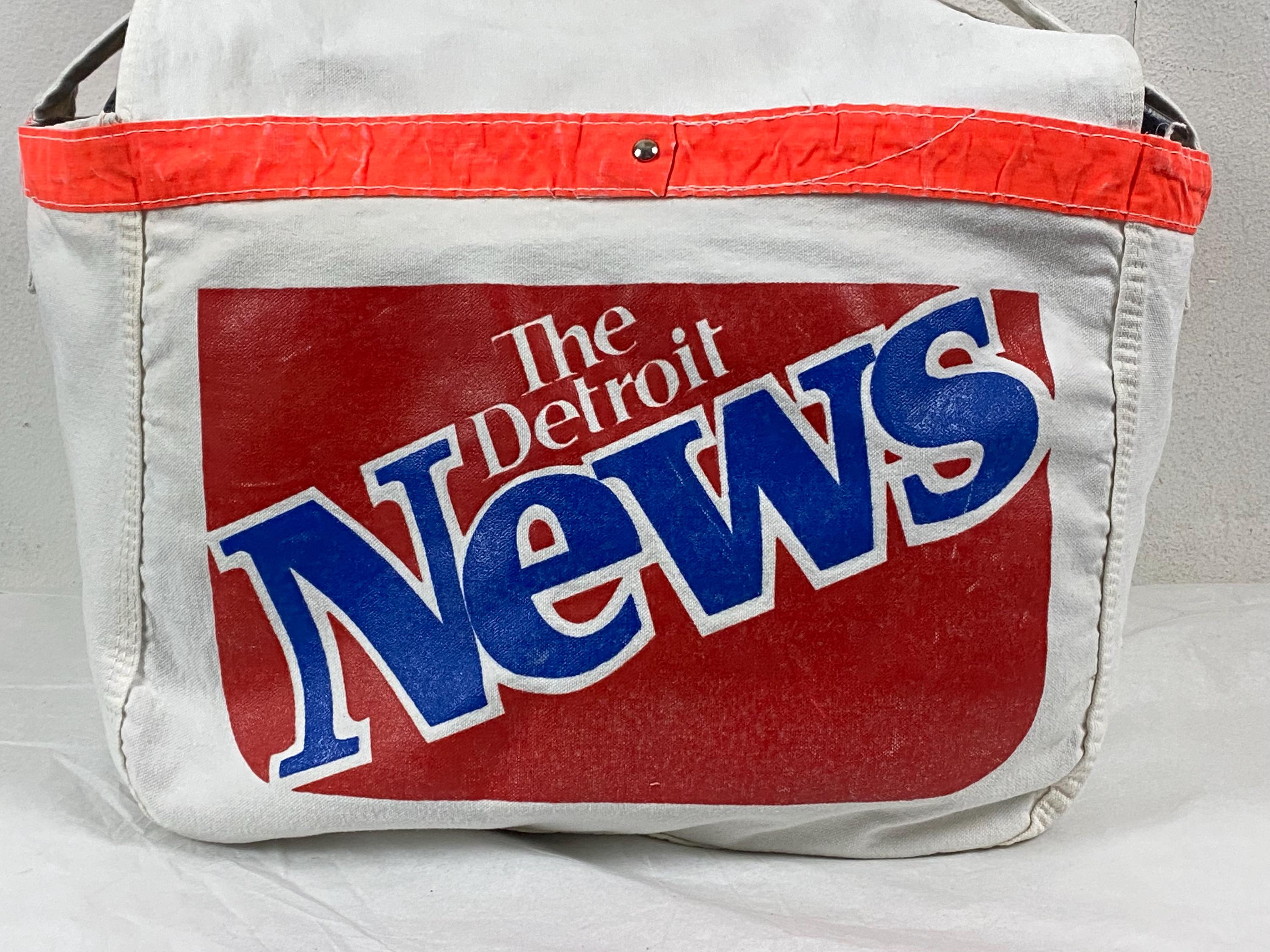 バッグ 70s NEWSPAPER BAG vintage Vintage 60s 70s Newspaper Bag Free Press Courier Large Strap