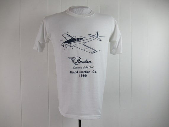 Vintage t shirt, airplane t shirt, Grand Junction… - image 2