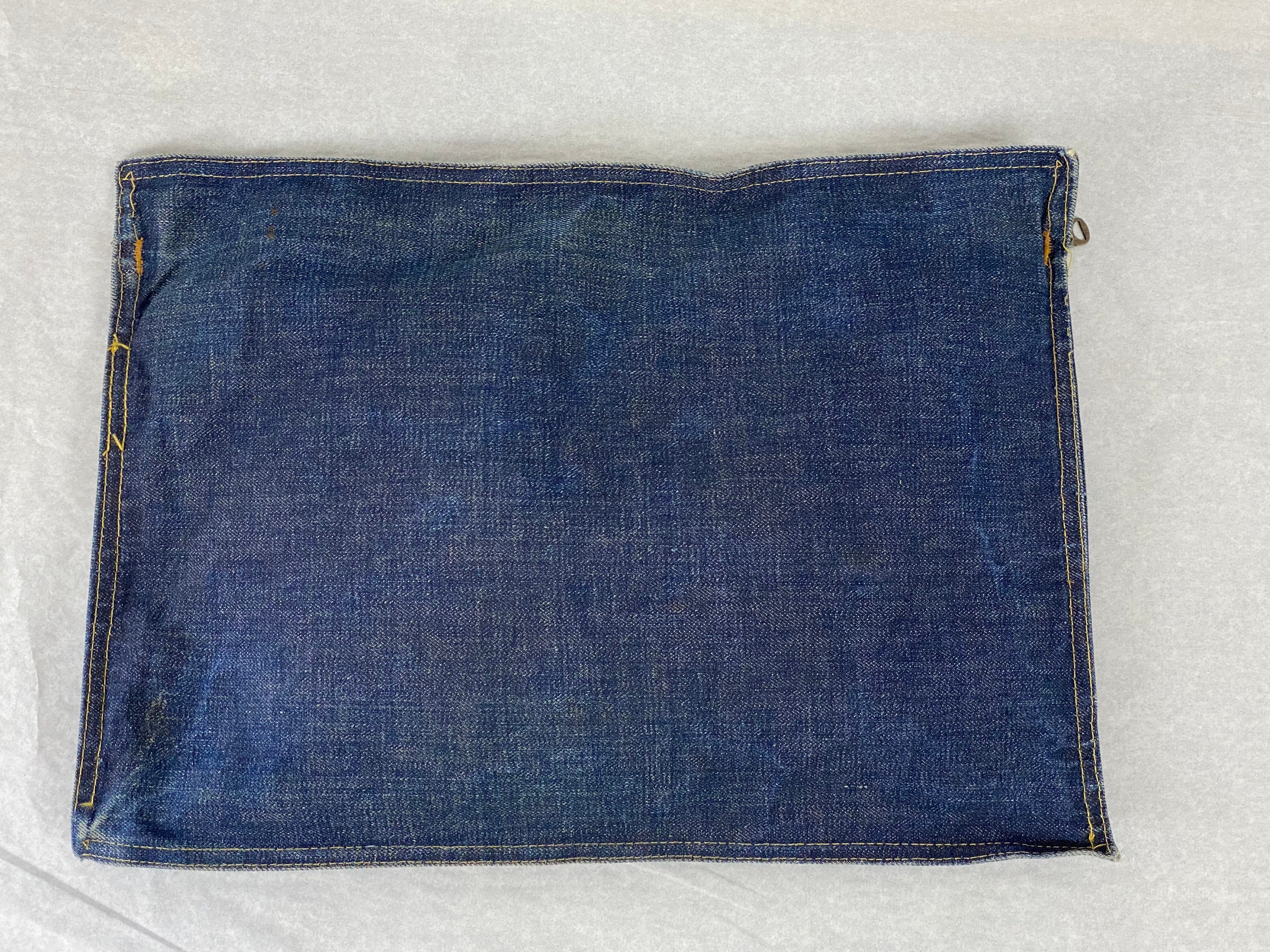 Vintage Levi's Bag, Denim Bag, Levi's Big E, 1960s Bag, Book Vintage Levi's Bag, Denim Bag, Levi's Big E, 1960s Bag, Book