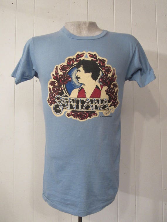 Vintage t-shirt, Santana t shirt, concert t shirt… - image 2