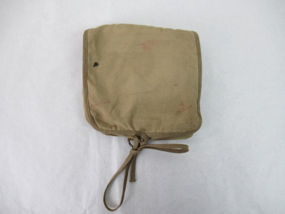 Vintage bag, small bag, 1940s bag, ditty bag, twi… - image 3