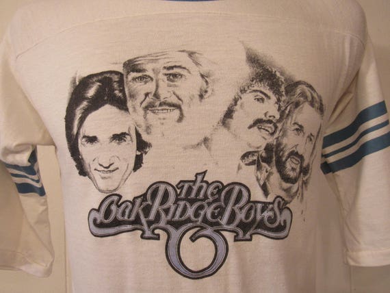 1970-80年代ヴィンテージ・Tシャツ Vintage T-Shirts 洋書 ヴィンテージ T シャツ、オークリッジ ボーイズ シャツ、1970 年代 T