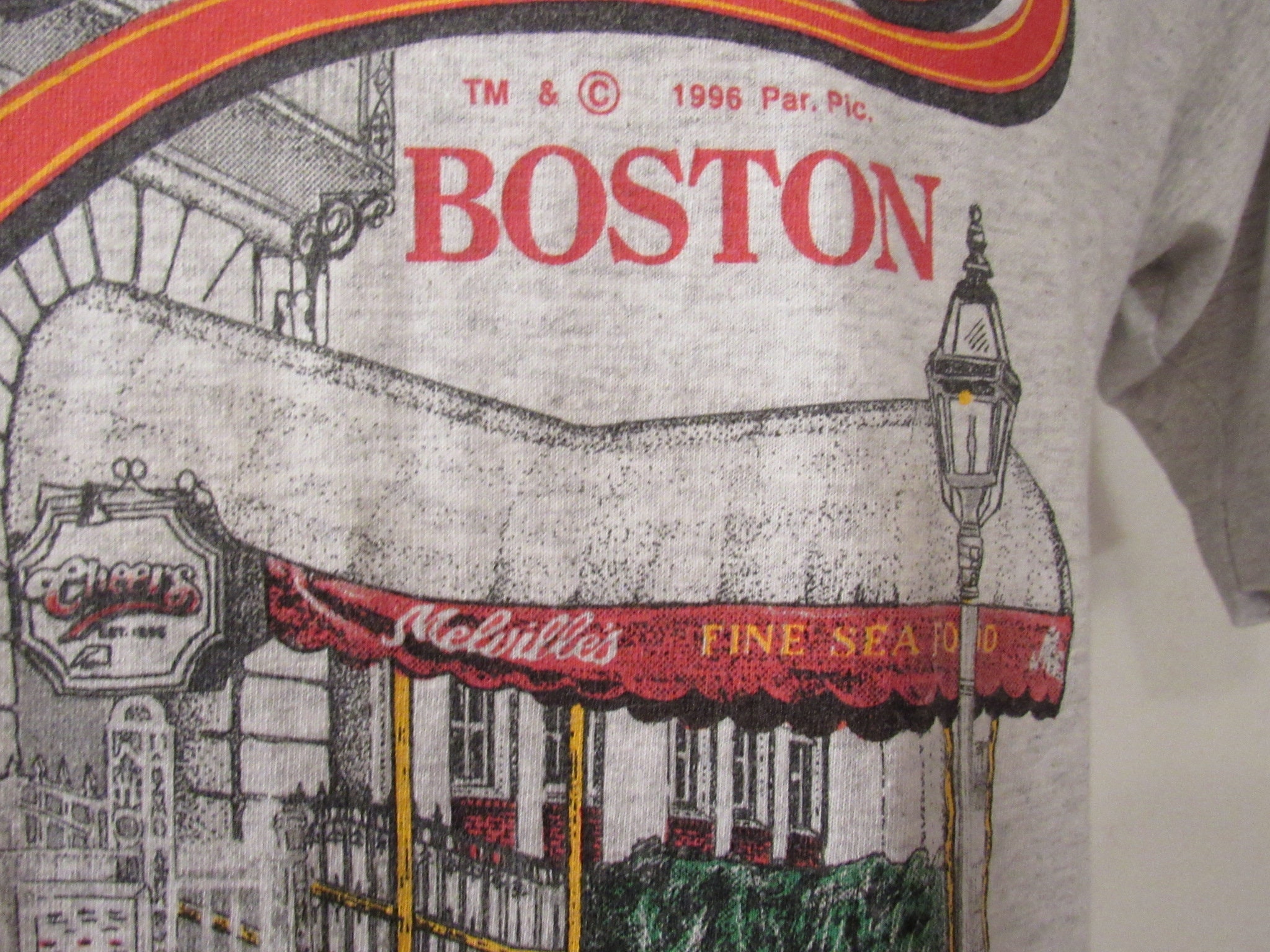 Vintage T Shirt, Boston T-shirt, Cheers T Shirt, TV T Shirt, 100 