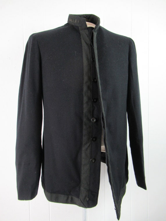 Vintage jacket, 1910s jacket, military jacket, bl… - image 3