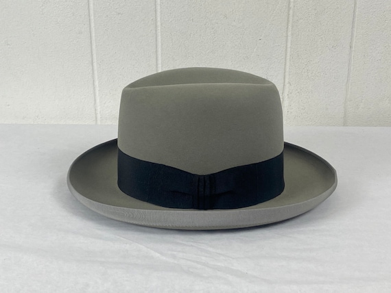 Vintage hat, size 7 , Borsalino hat, Homburg hat,… - image 1