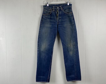 Vintage Jeans, 32 X 31, 1950s Levi's, Levi's 551 ZXX, Hidden Rivets, Redlines, Leather Patch, 50s Denim, Distressed Denim, Vintage Clothing - Etsy Vintage Jeans, 32 X 31, 1950s Levi's, Levi's 551 ZXX, Hidden Rivets, Redlines, Leather Patch, 50s Denim, Distressed Denim, Vintage Clothing - Etsy