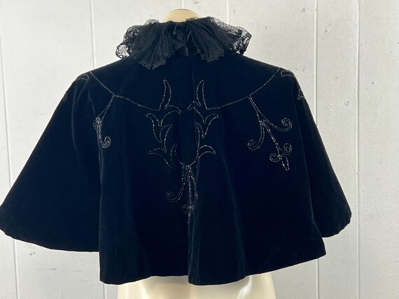 Vintage cape, size medium, 1900s cape, Edwardian … - image 9