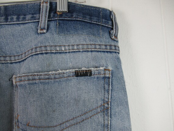 Vintage jeans, vintage denim, patched denim, vint… - image 7